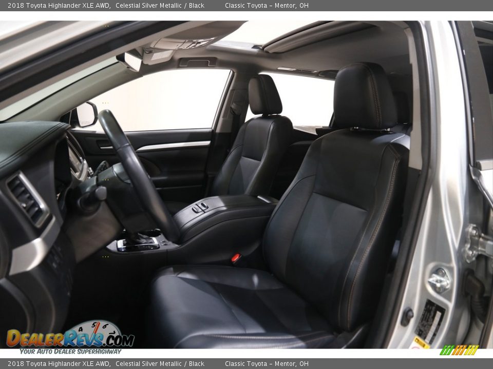 2018 Toyota Highlander XLE AWD Celestial Silver Metallic / Black Photo #5