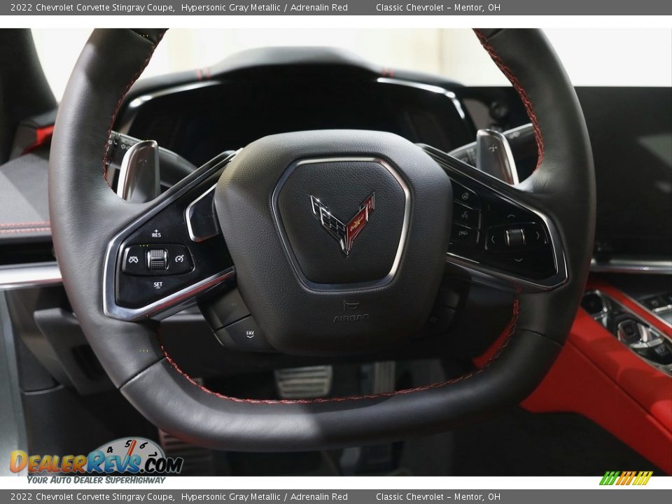 2022 Chevrolet Corvette Stingray Coupe Steering Wheel Photo #10