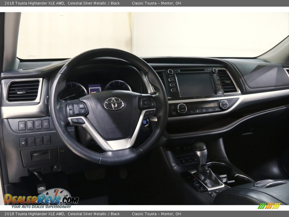 2018 Toyota Highlander XLE AWD Celestial Silver Metallic / Black Photo #6