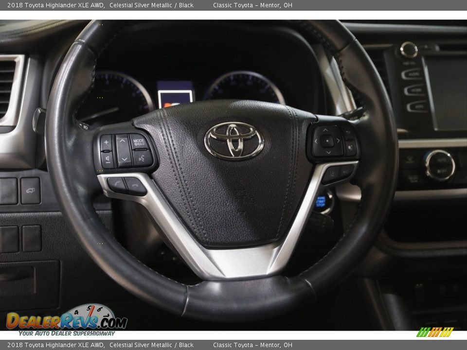 2018 Toyota Highlander XLE AWD Celestial Silver Metallic / Black Photo #7
