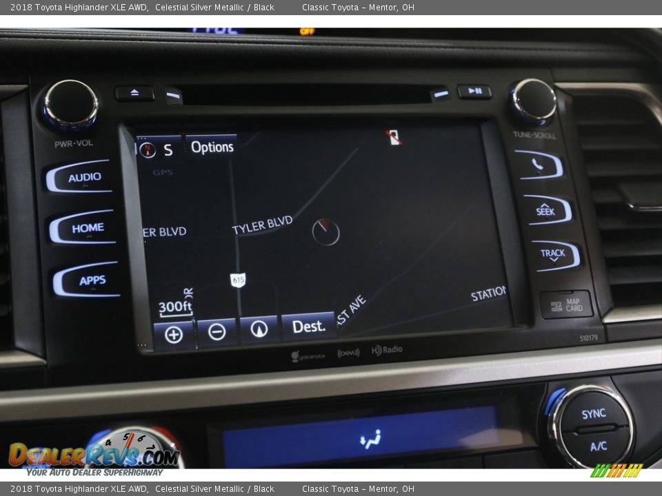 2018 Toyota Highlander XLE AWD Celestial Silver Metallic / Black Photo #11
