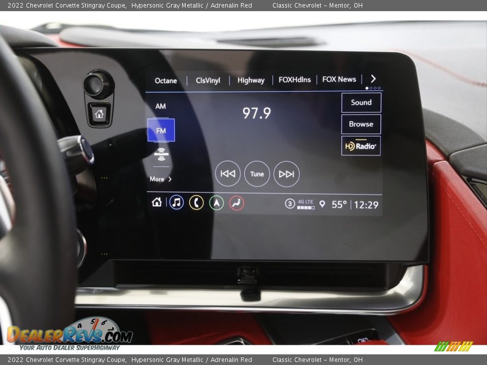 Controls of 2022 Chevrolet Corvette Stingray Coupe Photo #13