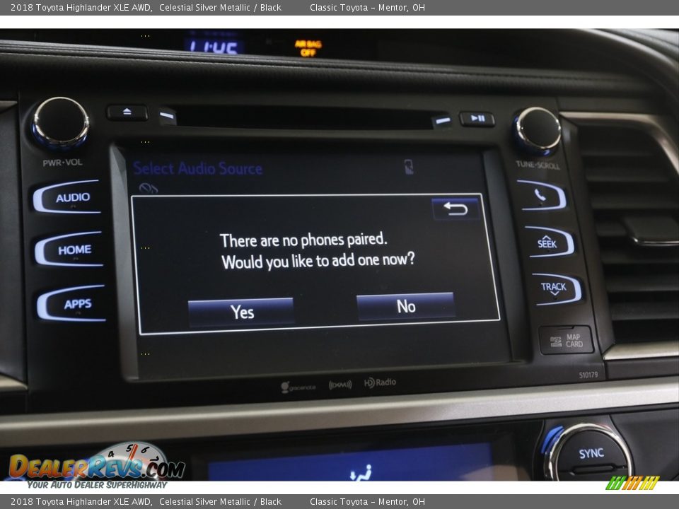 2018 Toyota Highlander XLE AWD Celestial Silver Metallic / Black Photo #13
