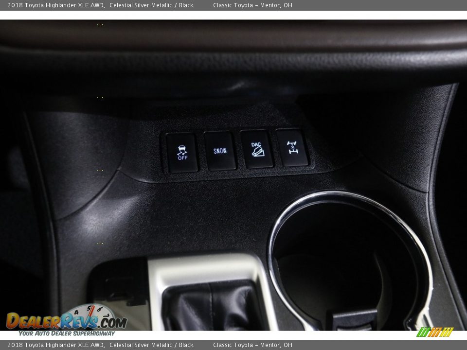 2018 Toyota Highlander XLE AWD Celestial Silver Metallic / Black Photo #16