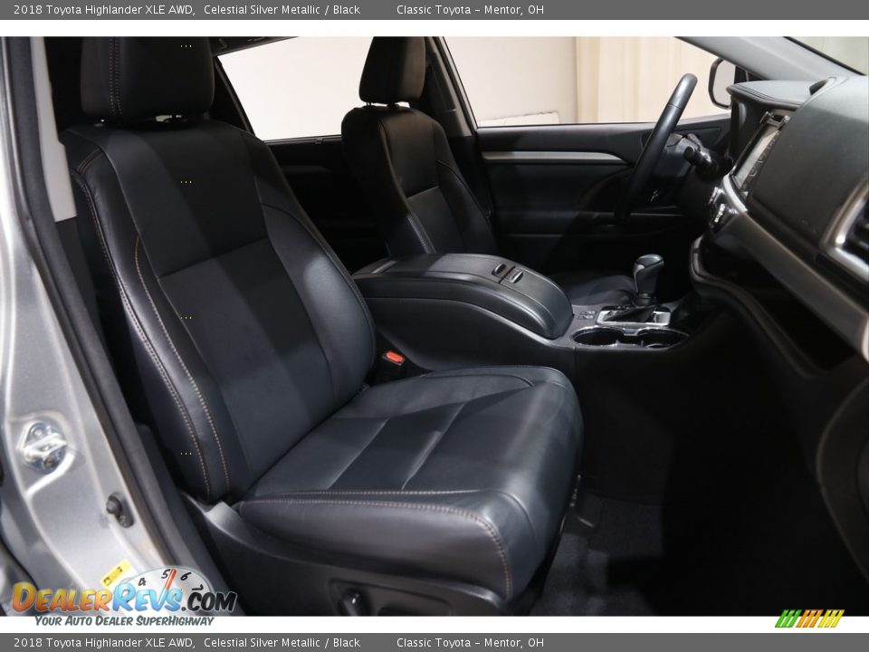 2018 Toyota Highlander XLE AWD Celestial Silver Metallic / Black Photo #17