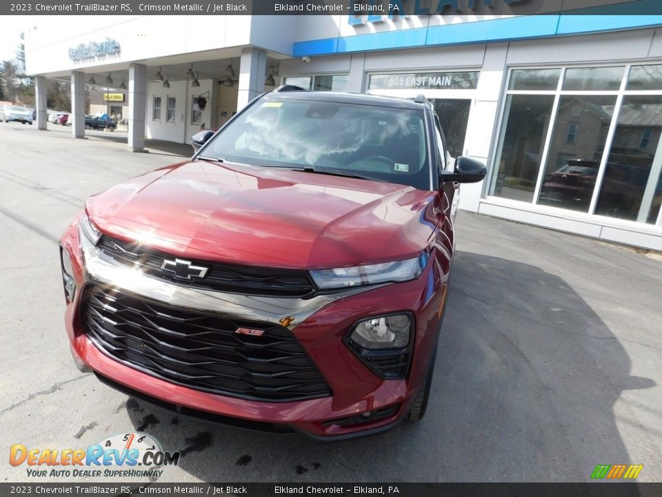 2023 Chevrolet TrailBlazer RS Crimson Metallic / Jet Black Photo #3