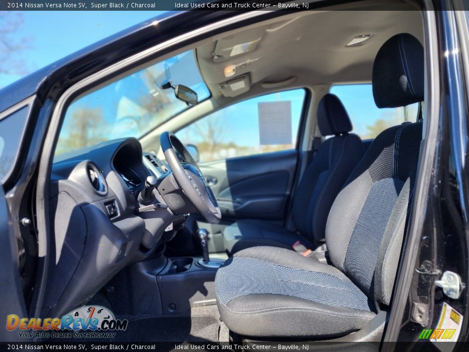 2014 Nissan Versa Note SV Super Black / Charcoal Photo #26