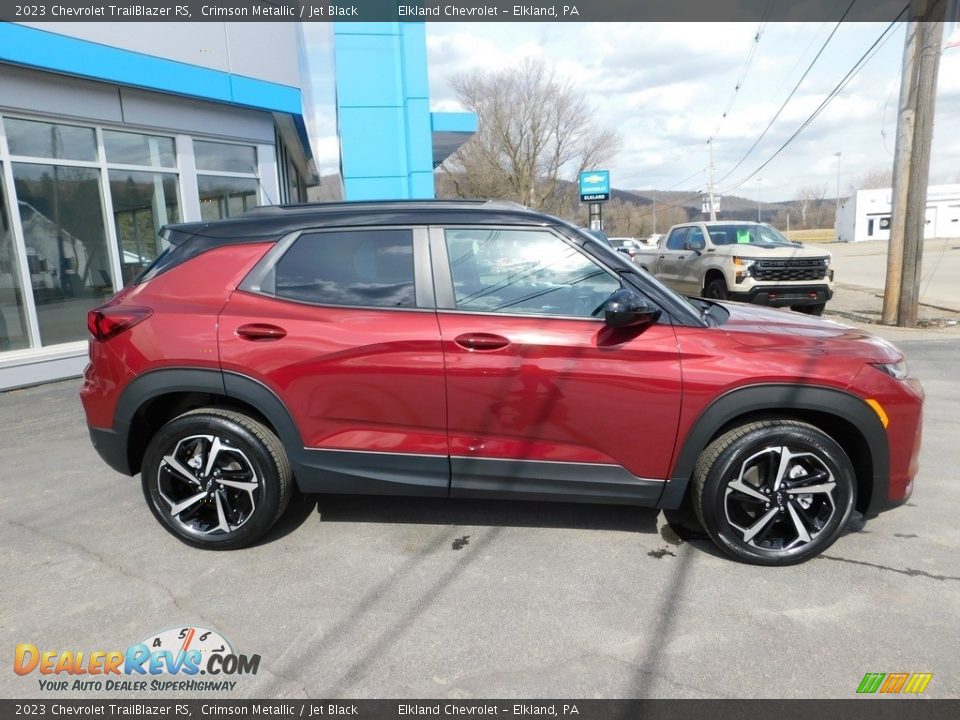 2023 Chevrolet TrailBlazer RS Crimson Metallic / Jet Black Photo #7