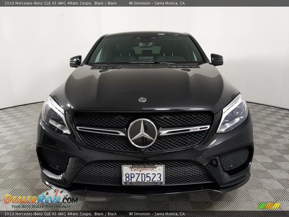 2019 Mercedes-Benz GLE 43 AMG 4Matic Coupe Black / Black Photo #2