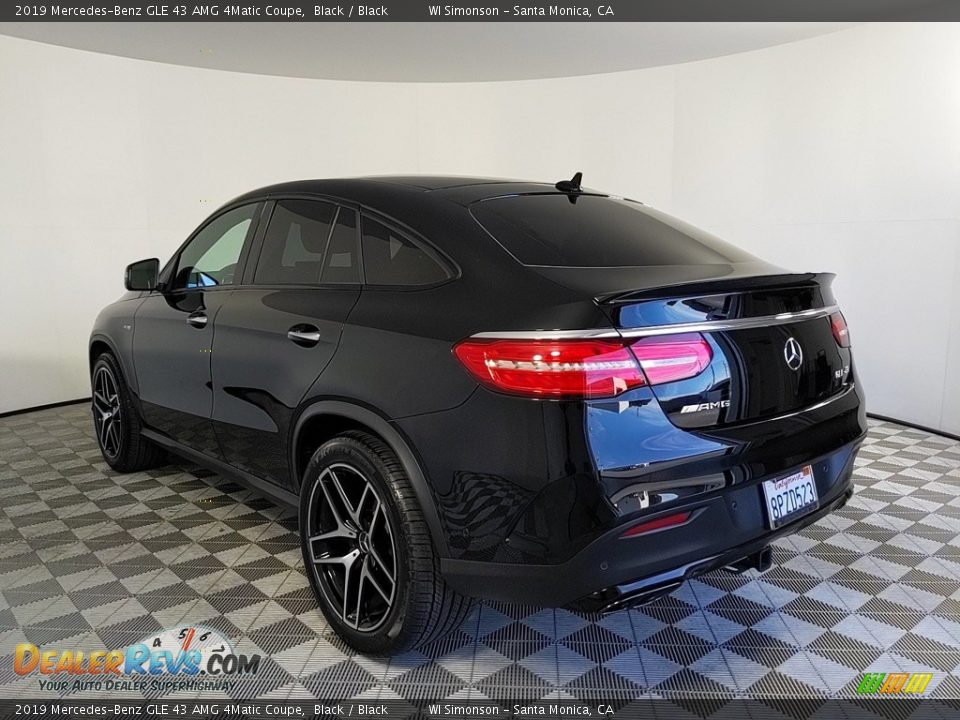 2019 Mercedes-Benz GLE 43 AMG 4Matic Coupe Black / Black Photo #3