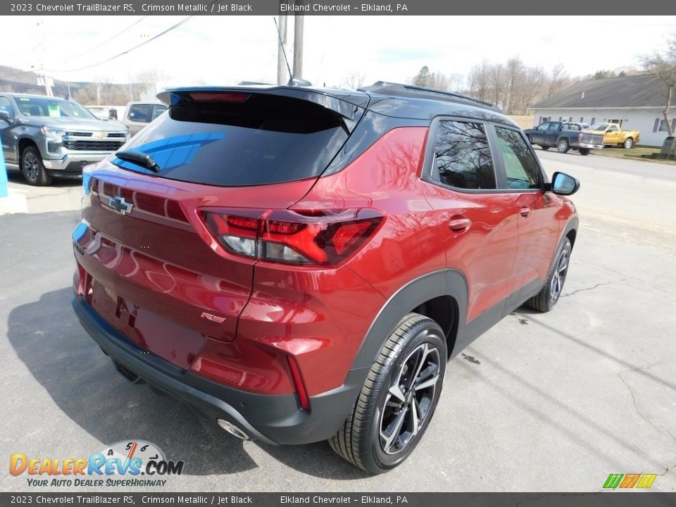 2023 Chevrolet TrailBlazer RS Crimson Metallic / Jet Black Photo #9