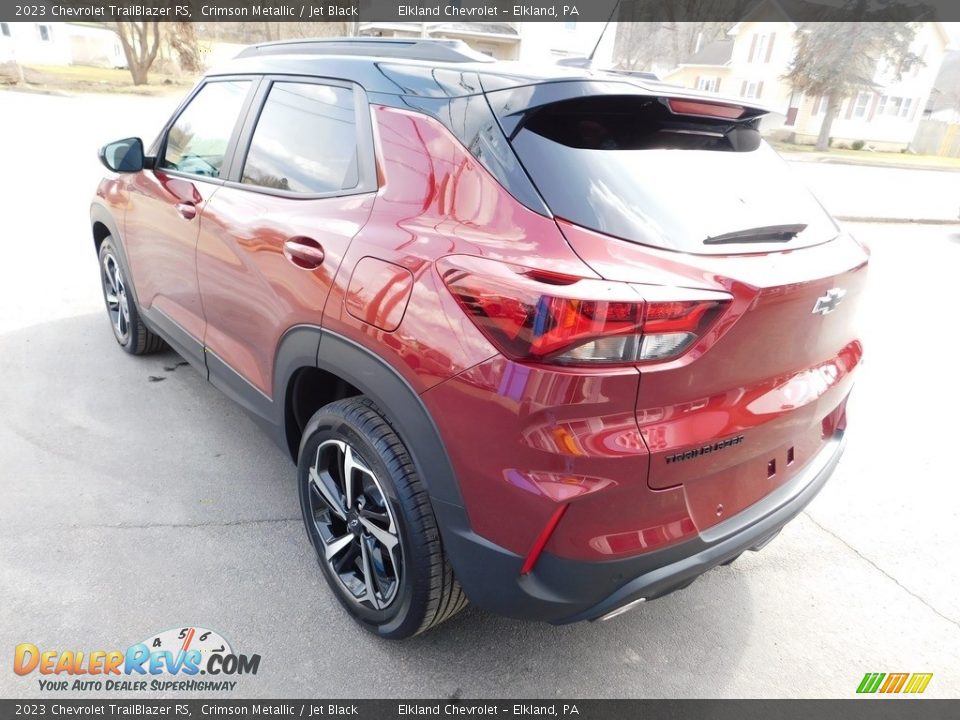 2023 Chevrolet TrailBlazer RS Crimson Metallic / Jet Black Photo #11