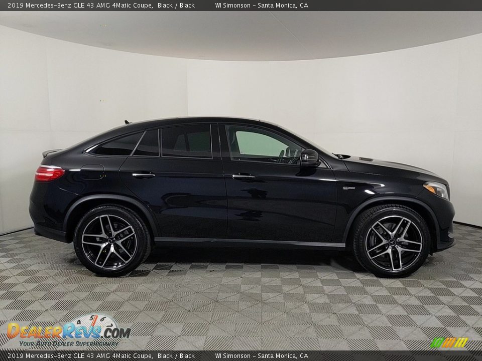 2019 Mercedes-Benz GLE 43 AMG 4Matic Coupe Black / Black Photo #6