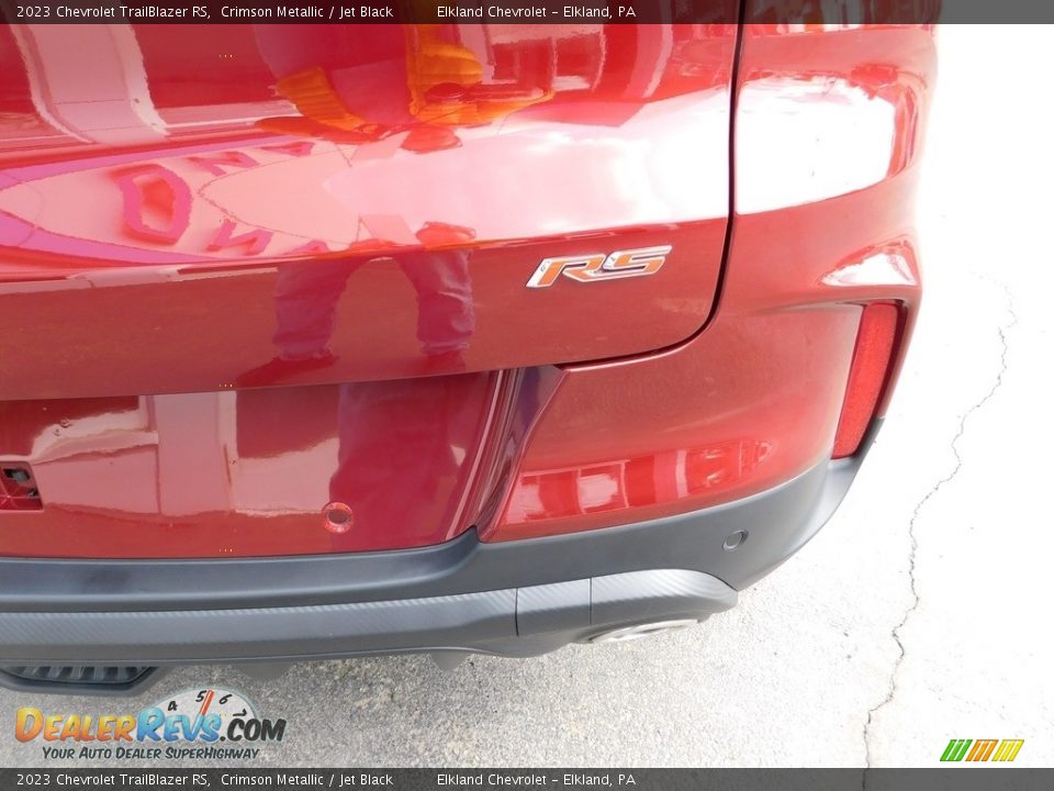 2023 Chevrolet TrailBlazer RS Crimson Metallic / Jet Black Photo #14