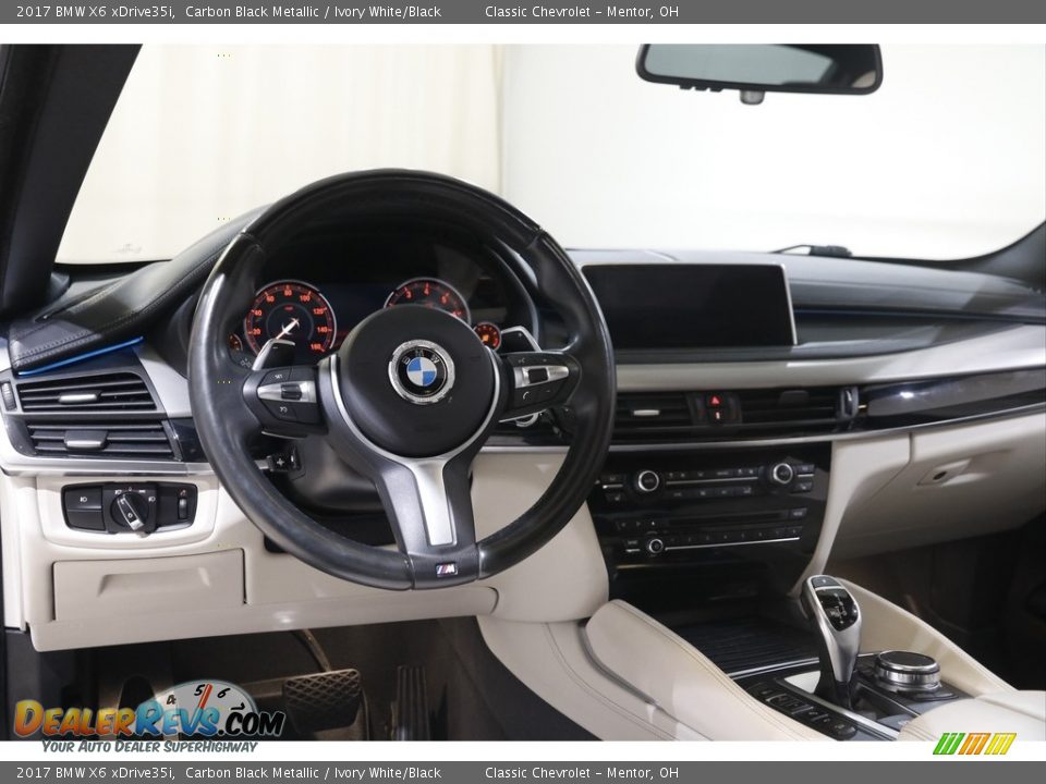 Dashboard of 2017 BMW X6 xDrive35i Photo #6
