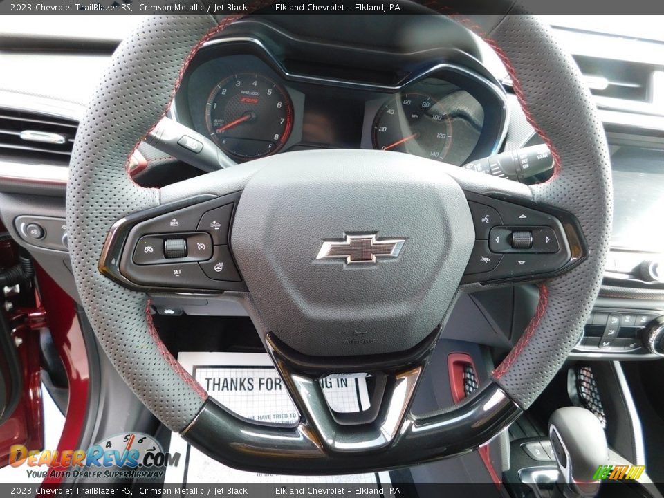 2023 Chevrolet TrailBlazer RS Steering Wheel Photo #21