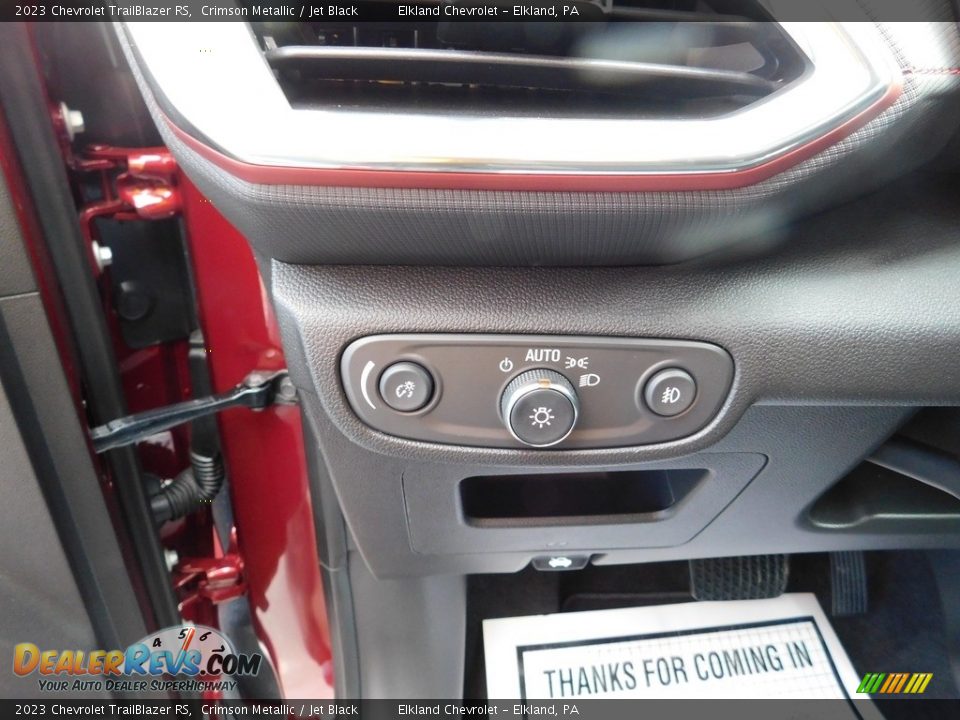 Controls of 2023 Chevrolet TrailBlazer RS Photo #24