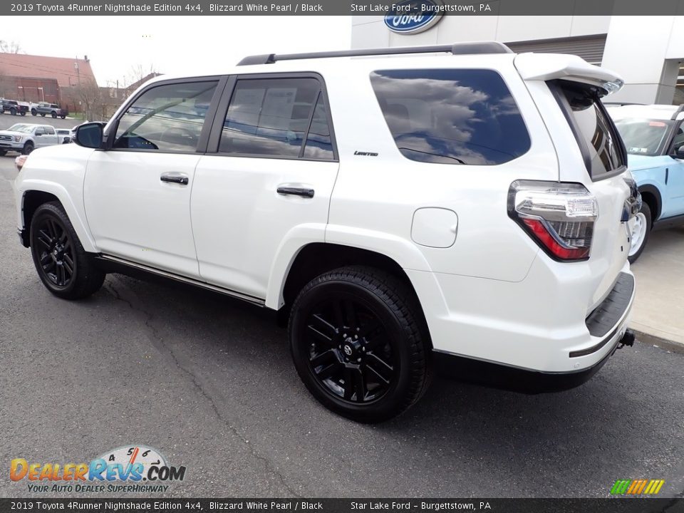 Blizzard White Pearl 2019 Toyota 4Runner Nightshade Edition 4x4 Photo #3