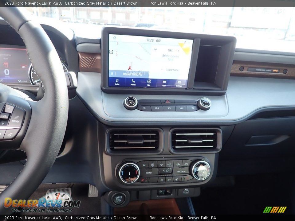 Controls of 2023 Ford Maverick Lariat AWD Photo #16
