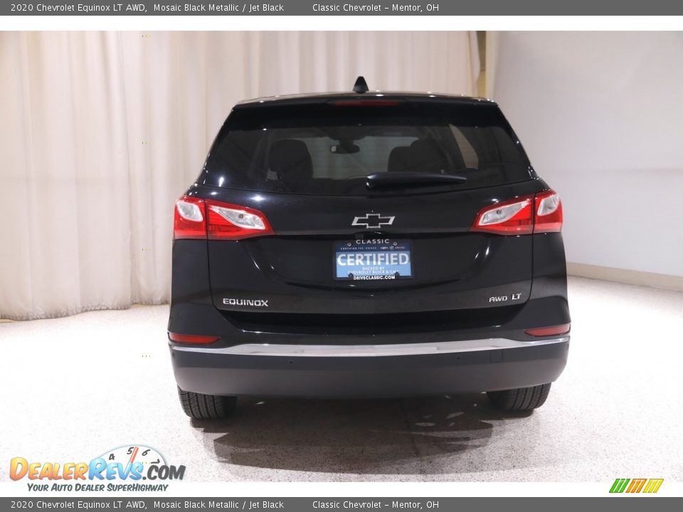 2020 Chevrolet Equinox LT AWD Mosaic Black Metallic / Jet Black Photo #19