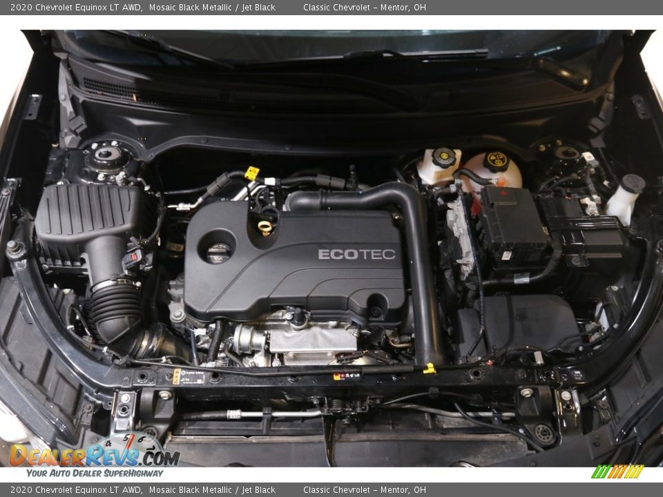 2020 Chevrolet Equinox LT AWD Mosaic Black Metallic / Jet Black Photo #20
