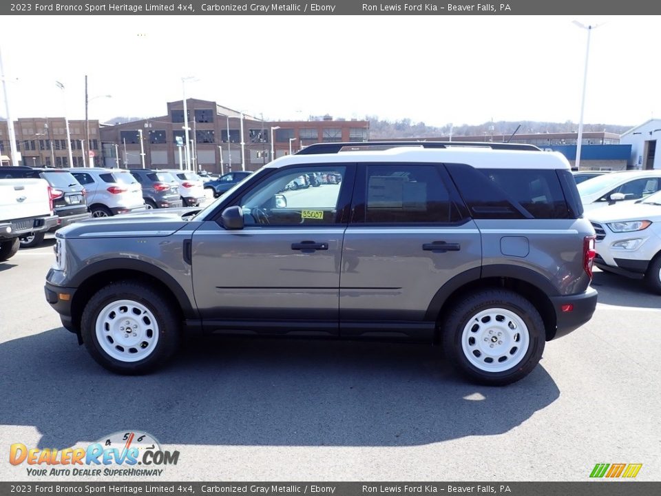 Carbonized Gray Metallic 2023 Ford Bronco Sport Heritage Limited 4x4 Photo #5