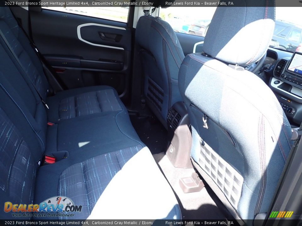 2023 Ford Bronco Sport Heritage Limited 4x4 Carbonized Gray Metallic / Ebony Photo #10