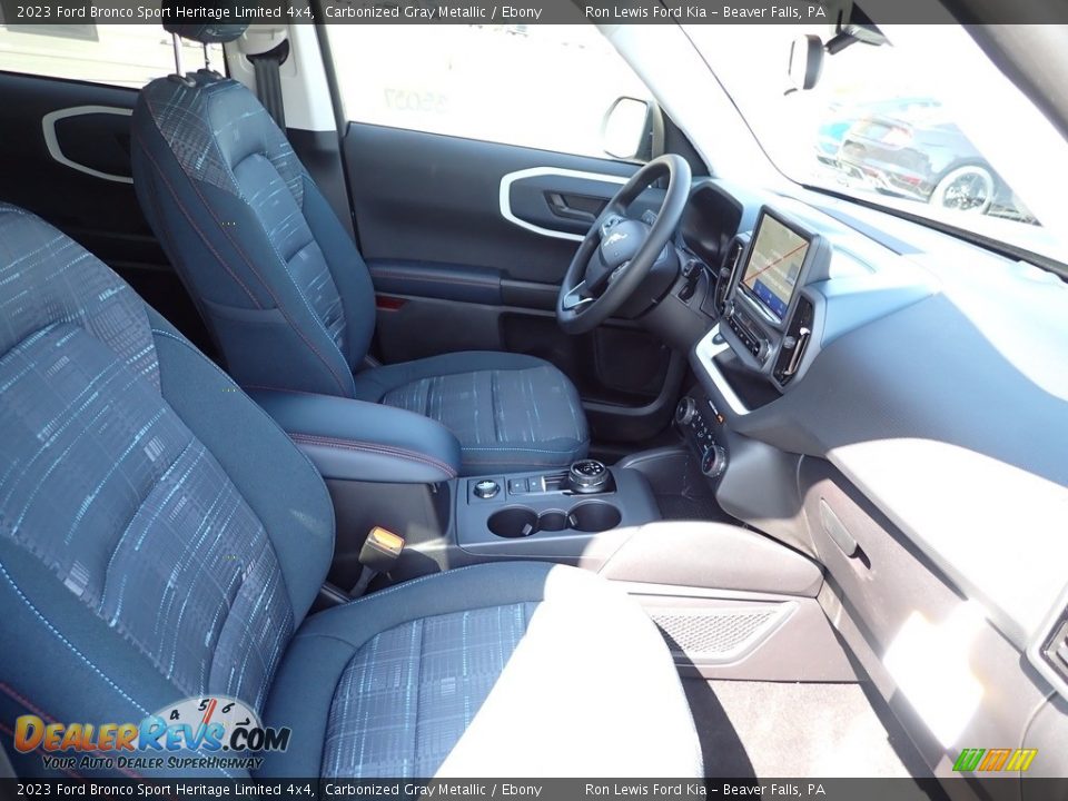 2023 Ford Bronco Sport Heritage Limited 4x4 Carbonized Gray Metallic / Ebony Photo #11