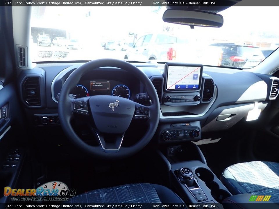 2023 Ford Bronco Sport Heritage Limited 4x4 Carbonized Gray Metallic / Ebony Photo #13