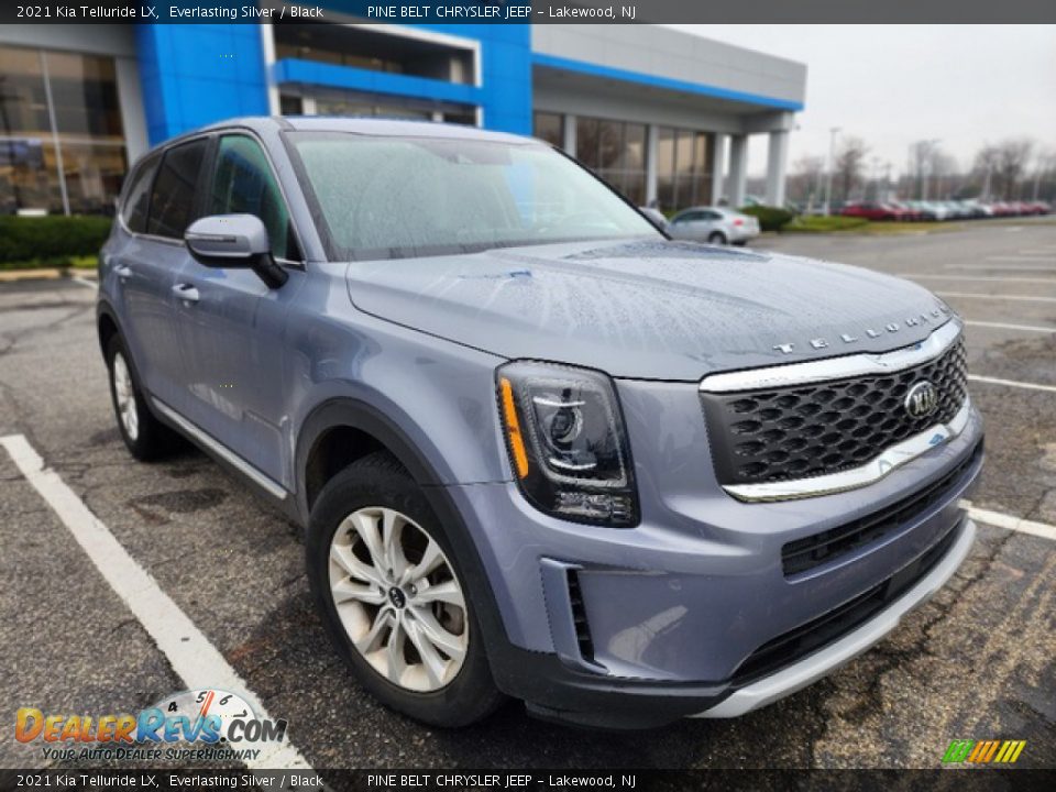 2021 Kia Telluride LX Everlasting Silver / Black Photo #3