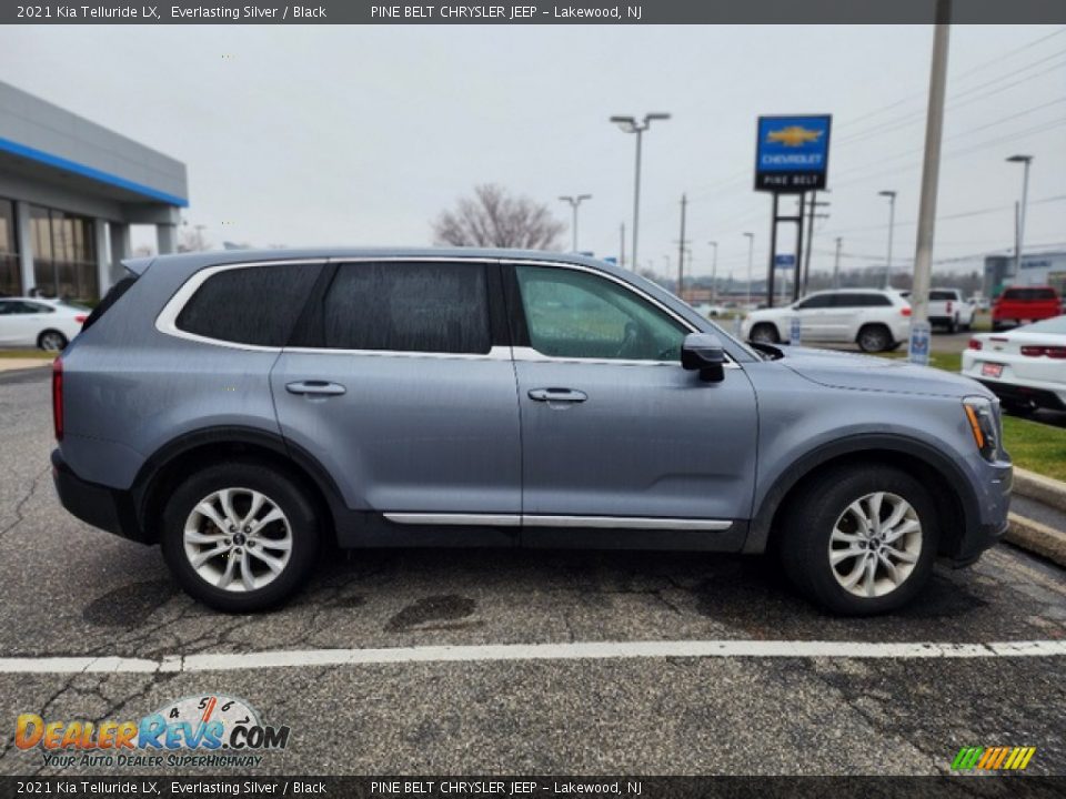 2021 Kia Telluride LX Everlasting Silver / Black Photo #4