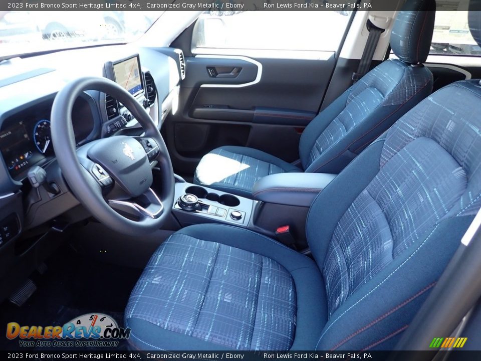 Front Seat of 2023 Ford Bronco Sport Heritage Limited 4x4 Photo #14