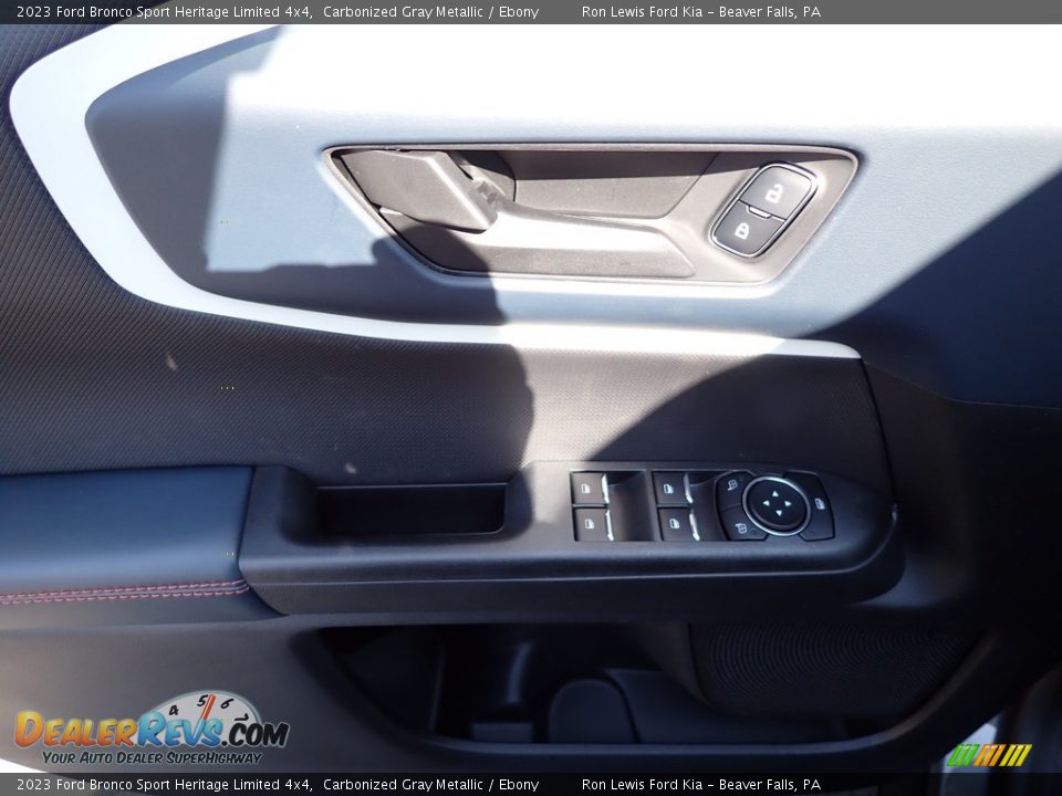 2023 Ford Bronco Sport Heritage Limited 4x4 Carbonized Gray Metallic / Ebony Photo #15