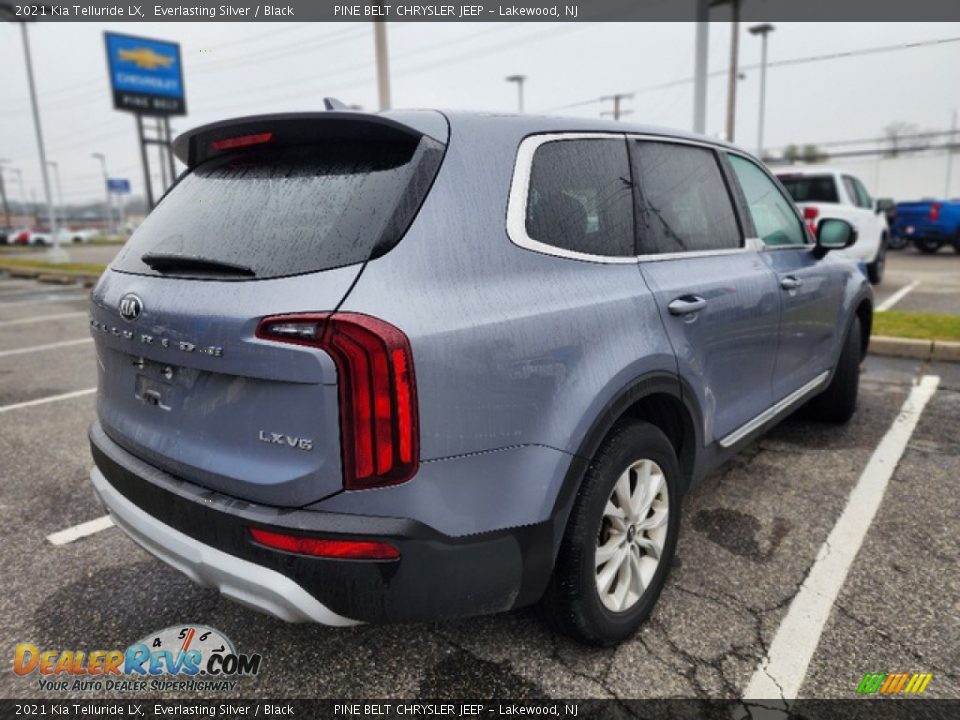 2021 Kia Telluride LX Everlasting Silver / Black Photo #6