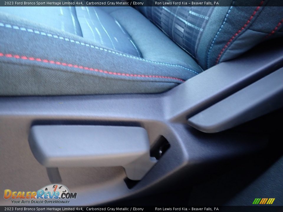 2023 Ford Bronco Sport Heritage Limited 4x4 Carbonized Gray Metallic / Ebony Photo #16