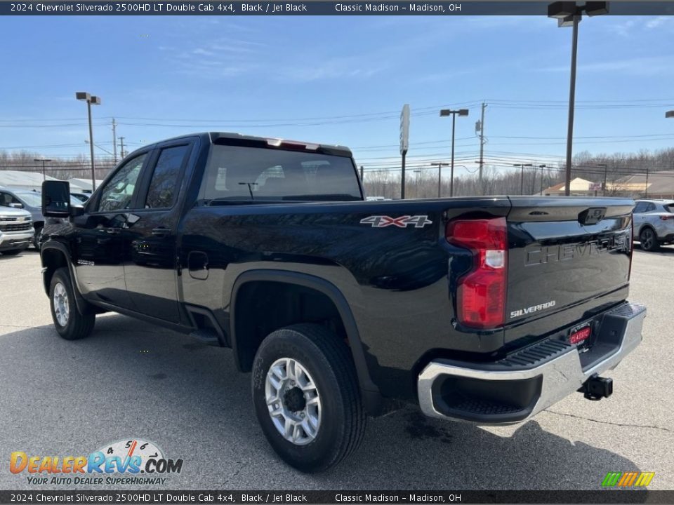 2024 Chevrolet Silverado 2500HD LT Double Cab 4x4 Black / Jet Black Photo #2