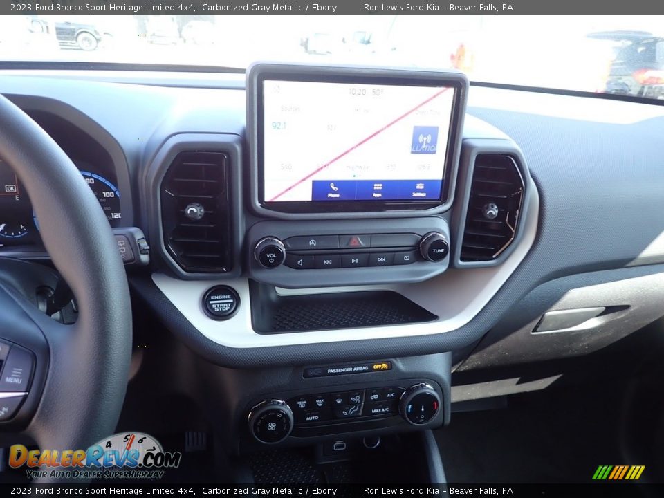 2023 Ford Bronco Sport Heritage Limited 4x4 Carbonized Gray Metallic / Ebony Photo #17