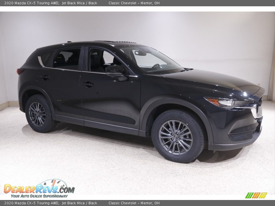 2020 Mazda CX-5 Touring AWD Jet Black Mica / Black Photo #1