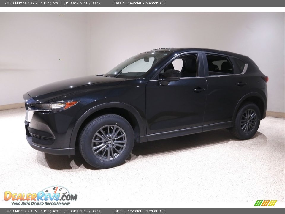 2020 Mazda CX-5 Touring AWD Jet Black Mica / Black Photo #3