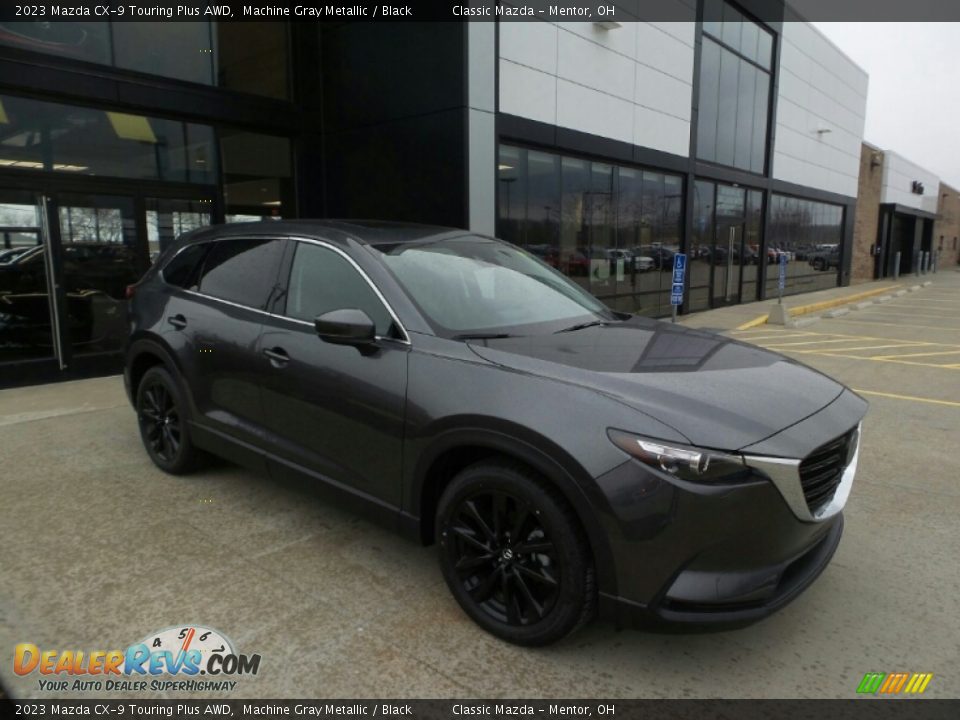 2023 Mazda CX-9 Touring Plus AWD Machine Gray Metallic / Black Photo #1