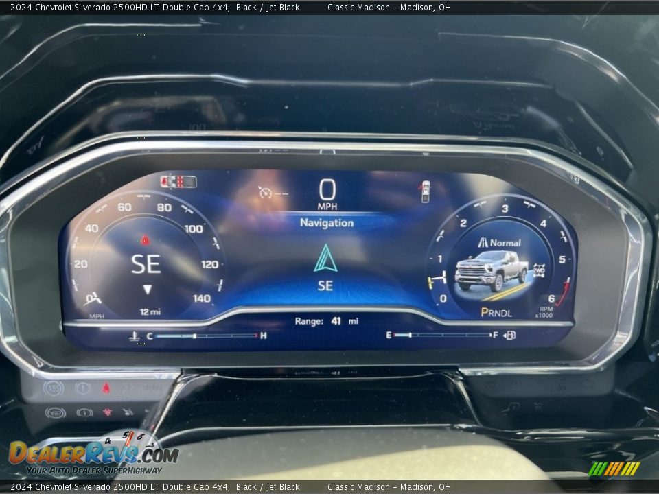 2024 Chevrolet Silverado 2500HD LT Double Cab 4x4 Black / Jet Black Photo #10