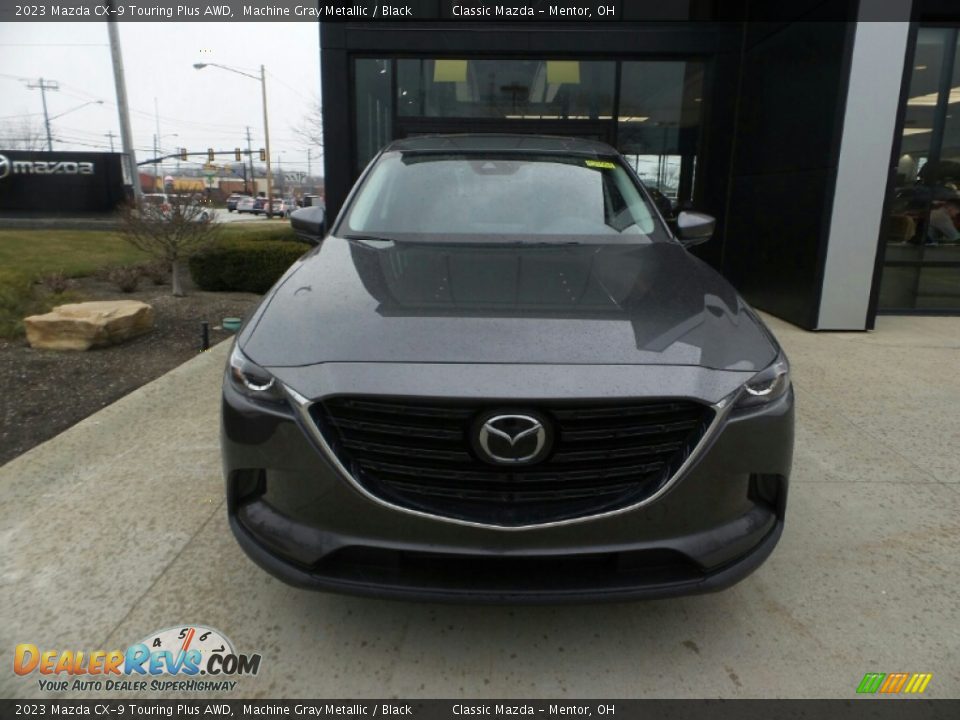 2023 Mazda CX-9 Touring Plus AWD Machine Gray Metallic / Black Photo #2