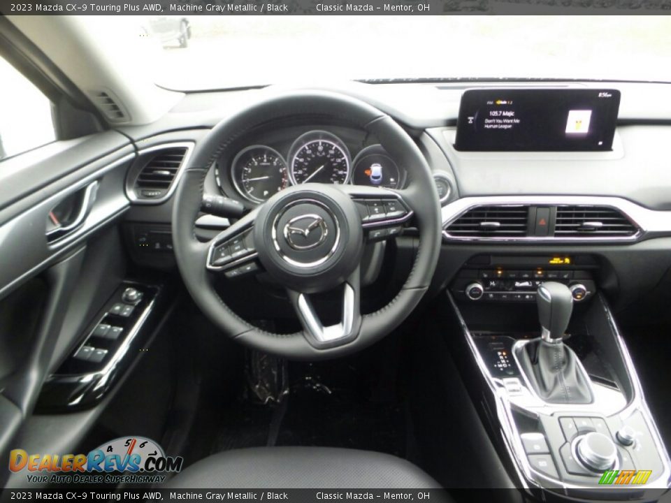 2023 Mazda CX-9 Touring Plus AWD Machine Gray Metallic / Black Photo #4
