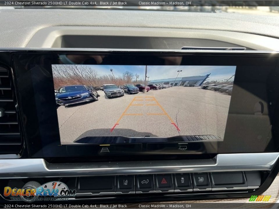 2024 Chevrolet Silverado 2500HD LT Double Cab 4x4 Black / Jet Black Photo #12