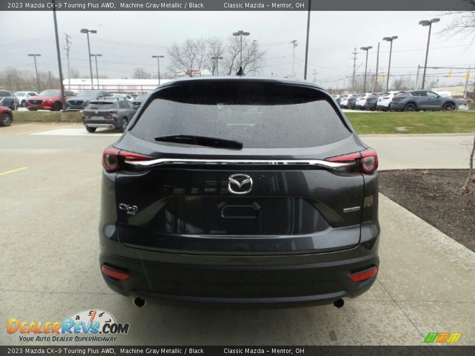 2023 Mazda CX-9 Touring Plus AWD Machine Gray Metallic / Black Photo #5