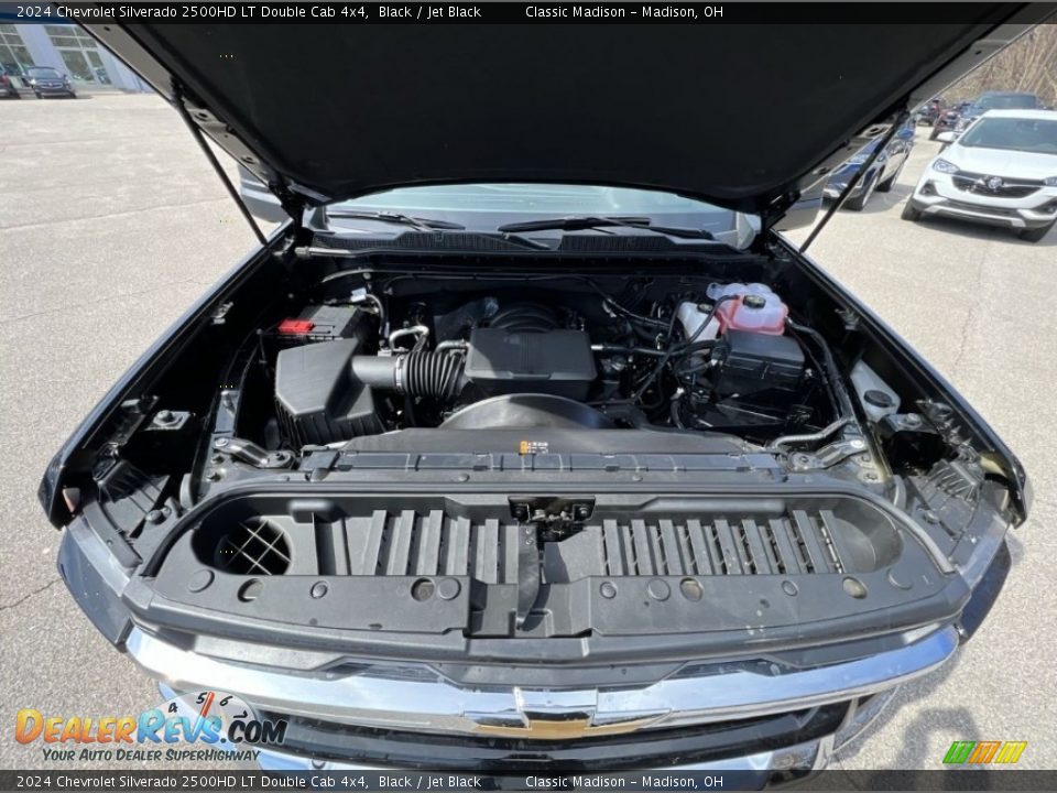 2024 Chevrolet Silverado 2500HD LT Double Cab 4x4 Black / Jet Black Photo #19
