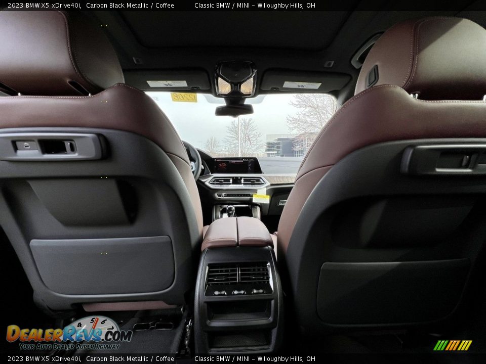 2023 BMW X5 xDrive40i Carbon Black Metallic / Coffee Photo #6