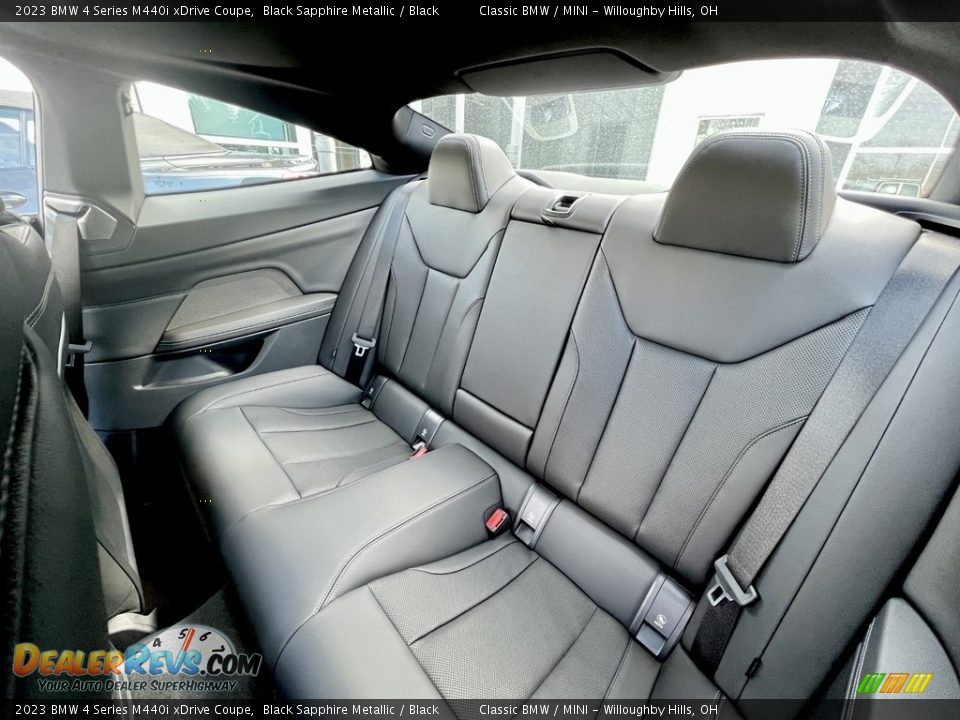 Rear Seat of 2023 BMW 4 Series M440i xDrive Coupe Photo #4