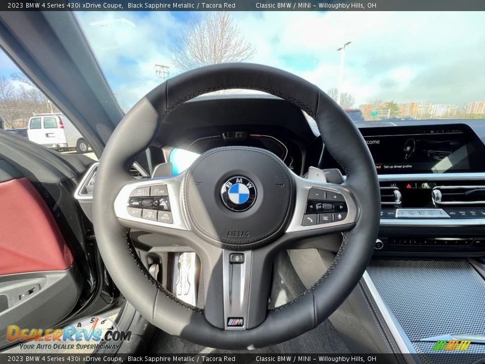 2023 BMW 4 Series 430i xDrive Coupe Steering Wheel Photo #7