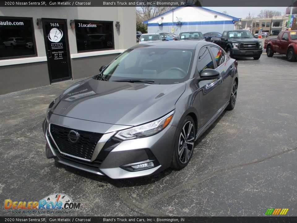 2020 Nissan Sentra SR Gun Metallic / Charcoal Photo #2